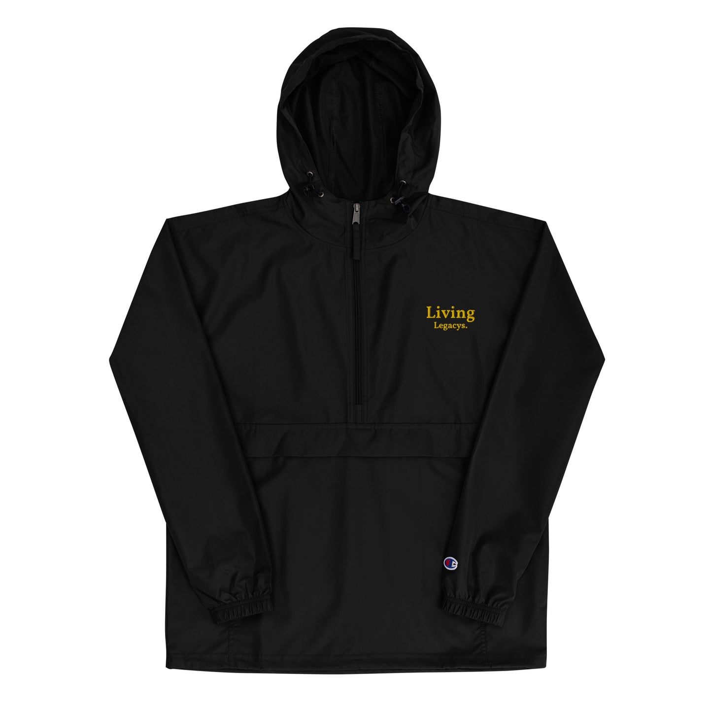 LIVING LEGACYS Embroidered Champion Packable Jacket